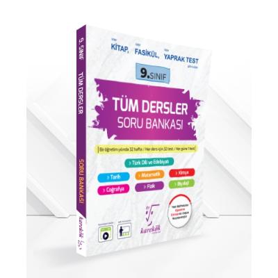 Karekök Yayınları 9. Sınıf Tüm Dersler Soru Bankası