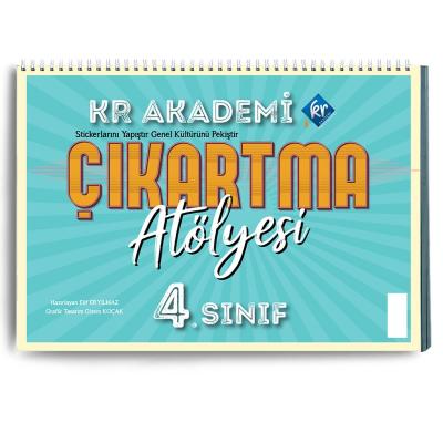 Kr Akademi Yayınları 4. Sınıf Çıkartma Atölyesi