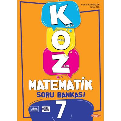 Kurmay Yayınları 7. Sınıf Koz (Kolay – Orta – Zor) Matematik Soru Bankası