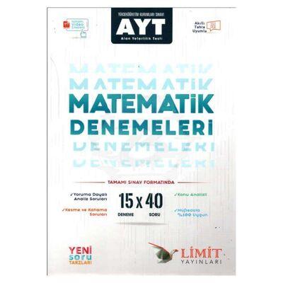 Limit Yayınları Ayt Matematik 15X40 Denemeleri