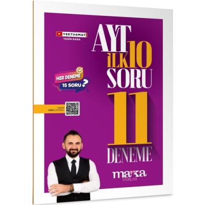 Marka Yayınları AYT Matematik İlk 10 Soru Konuları 11 Deneme