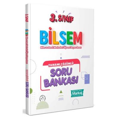 Markaj Yayınları 3. Sınıf Bilsem Çözümlü Soru Bankası