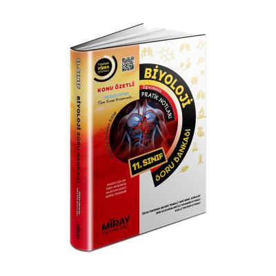 Miray Yayınları 11. Sınıf Biyoloji Konu Özetli Soru Bankası