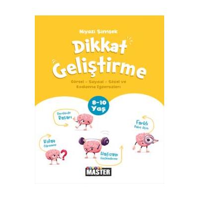 Okyanus Yayınları 8-10 Yaş Junior Master Dikkat Geliştirme Egzersizleri