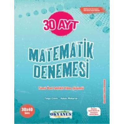 Okyanus Yayınları Ayt 30 Matematik Denemesi
