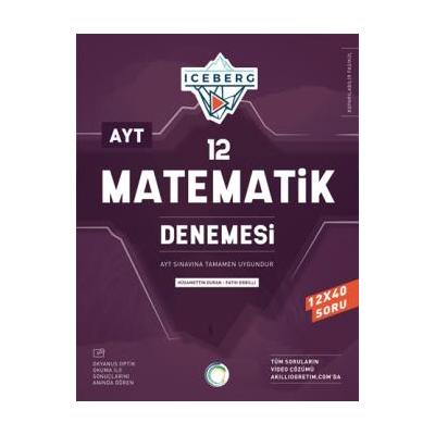 Okyanus Yayınları AYT Iceberg 12 Matematik Denemesi