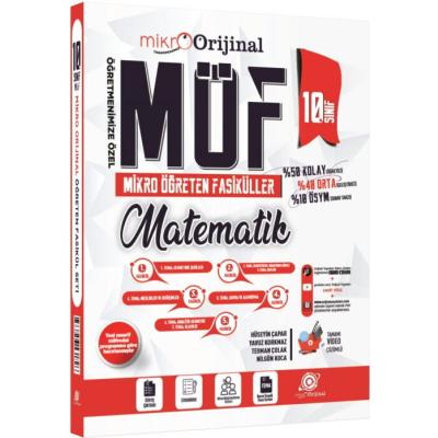 Orijinal Mikro 10. Sınıf Matematik MÖF Mikro Öğreten Fasiküller
