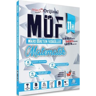 Orijinal Yayınları 11. Sınıf Matematik Möf Mikro Öğreten Fasiküller