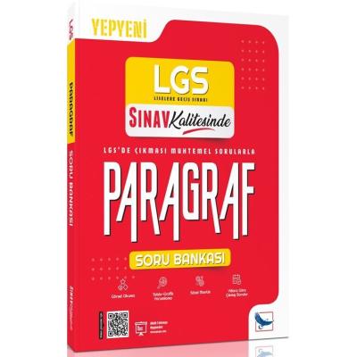 Sınav Yayınları LGS 8. Sınıf Paragraf Sınav Kalitesinde Soru Bankası