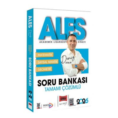 Yargı Yayınları 2026 ALES Tamamı Çözümlü Matematik Soru Bankası (Deniz Atalay)