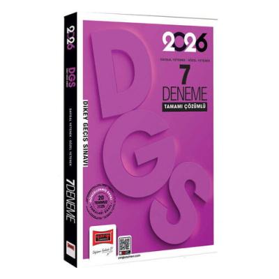 Yargı Yayınları 2026 DGS Sayısal-Sözel Yetenek Tamamı Çözümlü 7 Deneme