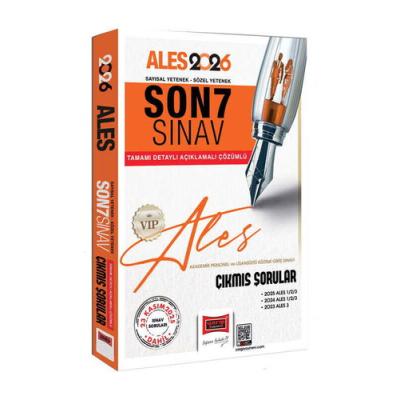 Yargı Yayınları 2026 ALES Sayısal-Sözel Yetenek Son 7 Sınav Çıkmış Sorular (23 Kasım 2025)
