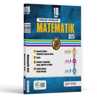 Yarı Çap Yayınları 10. Sınıf Matematik Seti