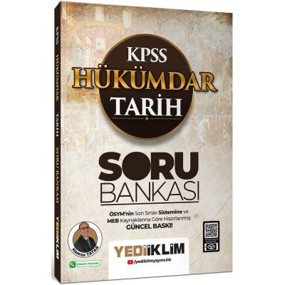 Yediiklim Yayınları KPSS Tarih Hükümdar Soru Bankası Güncel Baskı