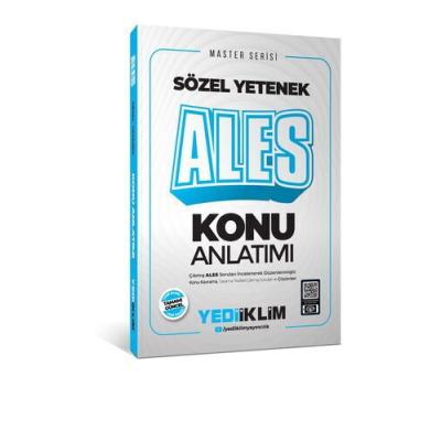 Yediiklim Yayınları 2026 Master Serisi ALES Sözel Yetenek Konu Anlatımı
